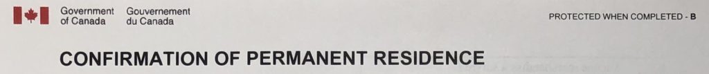 Image of CoPR letterhead